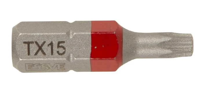Essve Atsuktuvų antgaliai TX15 25 mm 3 vnt