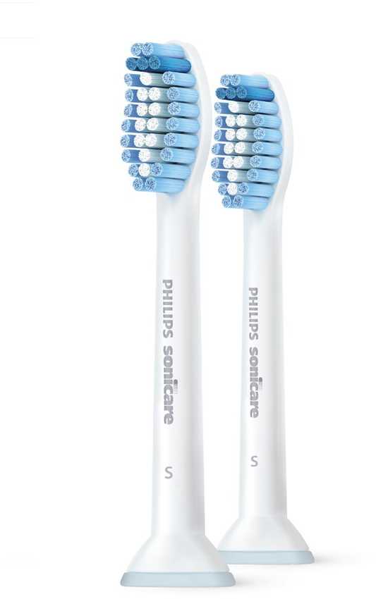 Philips Sonicare S Sensitive Standartinės „Sonic“ dantų šepetėlio galvutės HX6052/07