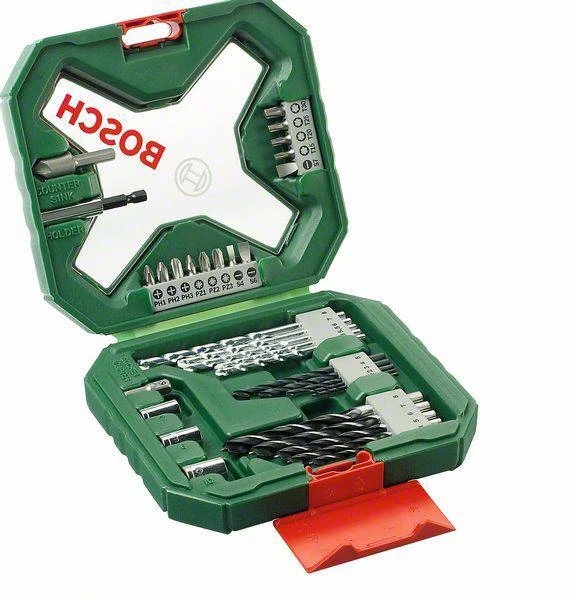 Grąžtas Bosch 15 dalių priedų komplektas