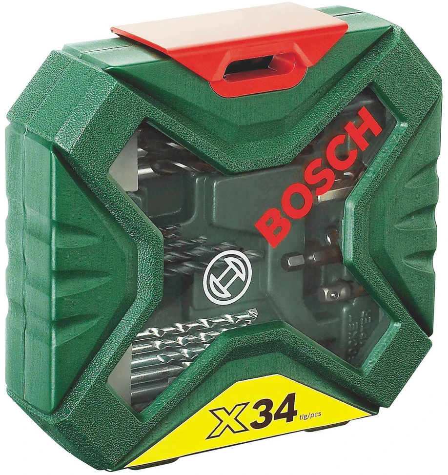 Grąžtas Bosch 15 dalių priedų komplektas
