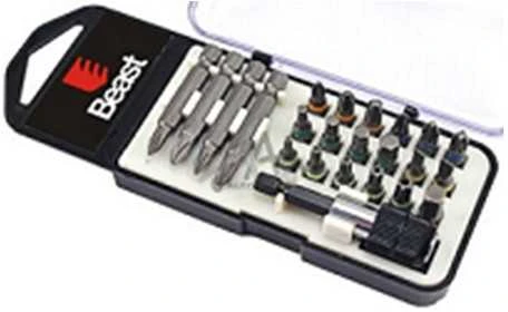 Antgalių komplektas Beast PH, PZ, Torx, Hex, SL 22 vnt.