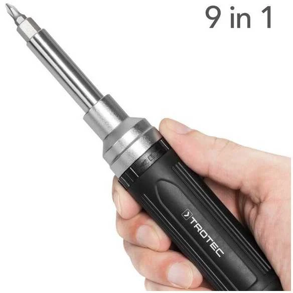 Antgalių rinkinys su atsuktuvu Trotec 9in1