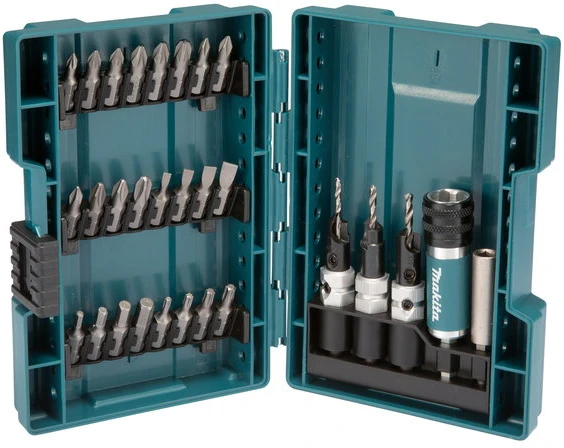 Atsuktuvų su antgaliais rinkinys Wolfcraft 1388000 - 30 vnt