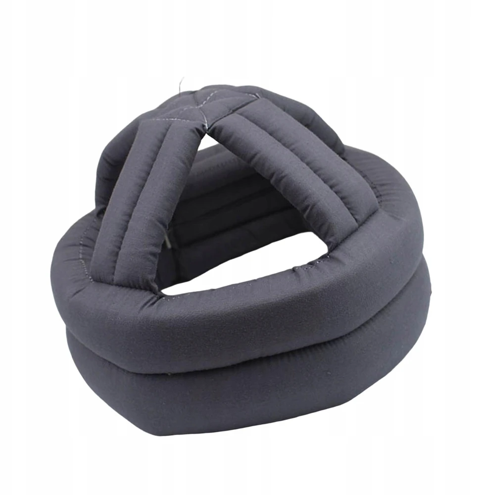 Anti-Collision Elder Head cap Seniors Galvos apsauga Senas elder pilkas