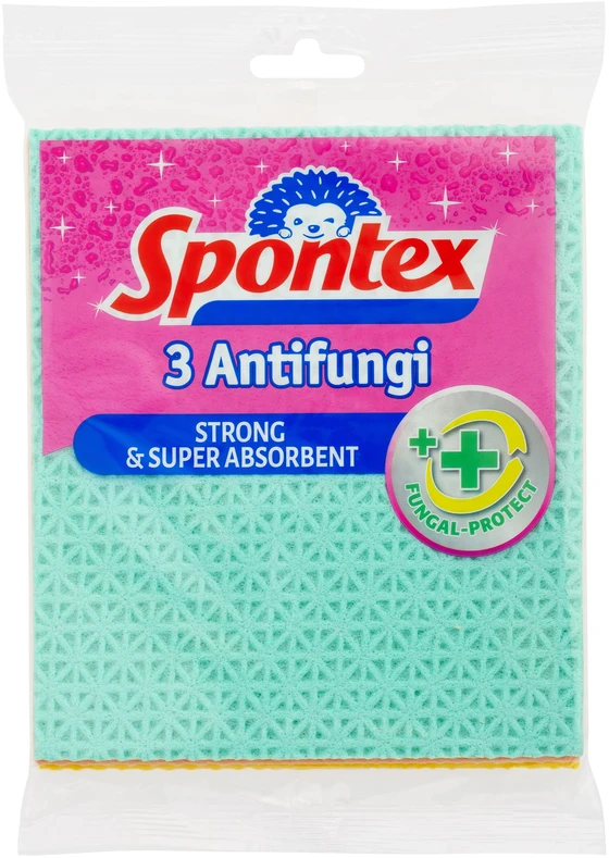 Antipelėsinės šluostės Spontex Antifungi, 3 vnt.
