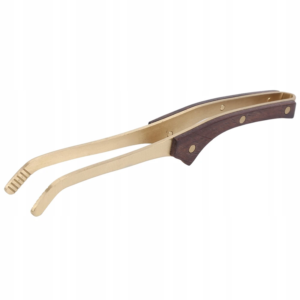 „Antihot Wood Brass“ arbatos klipas nuo slydimo arbatos rinkinys „Pess“.