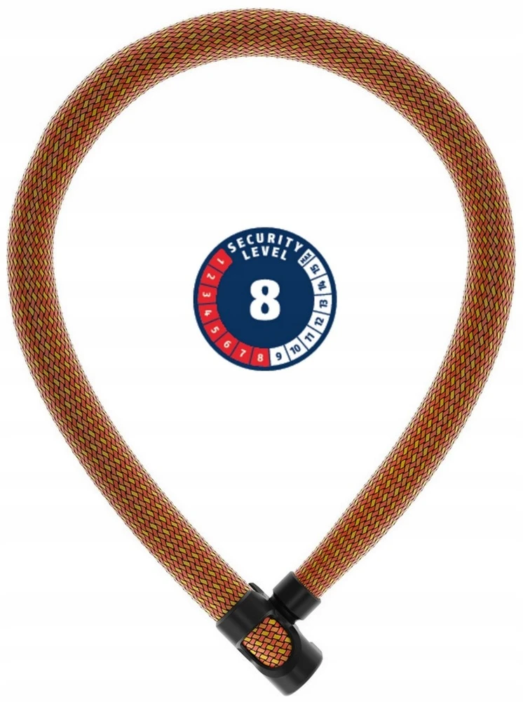 Spyna Abus IvyTex 7210/85 sparkling oranžinis