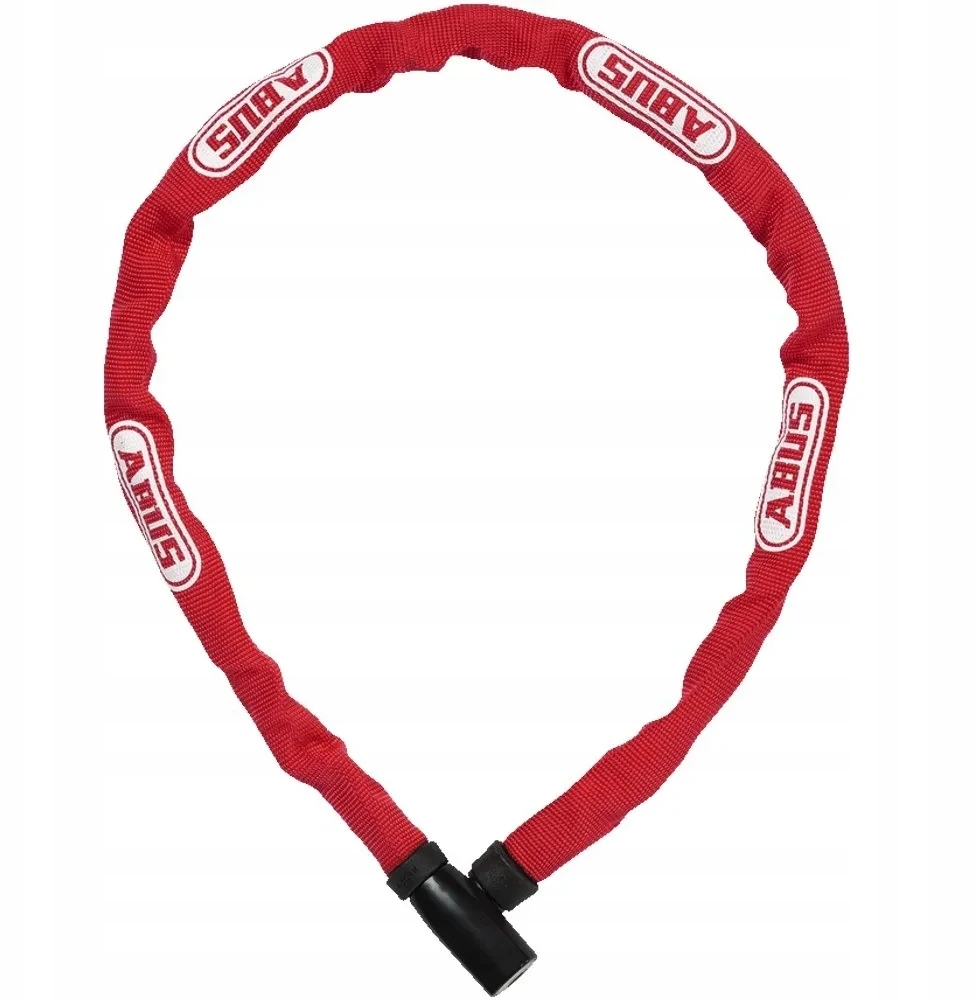 Abus Germany Antivol grandinė ABUS Steel-O-Chain 4804K/75 - Raudona - Dviračiams Laisvalaikiui