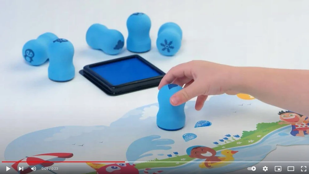Antspaudų rinkinys Maped Creativ Early Age lagaminėlyje