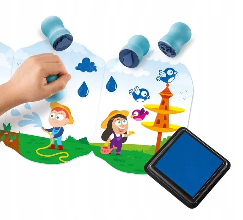 Antspaudų rinkinys Maped Creativ Early Age lagaminėlyje