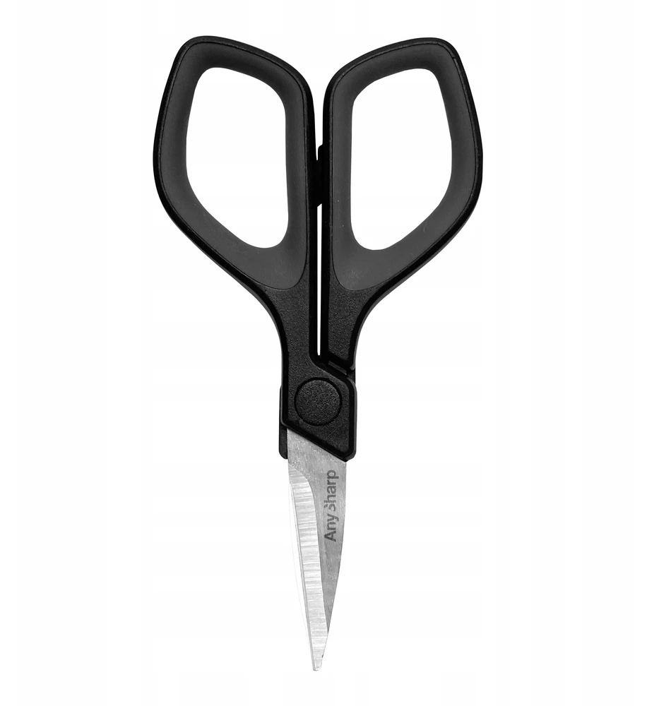 AnySharp klasikinis sidabro galąstuvų rinkinys ir mini žirklės