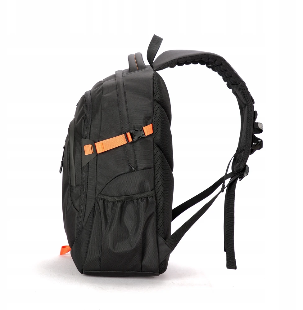 Aoking CITY SN57 nešiojamojo kompiuterio kuprinė 15,6" juoda/oranžinė