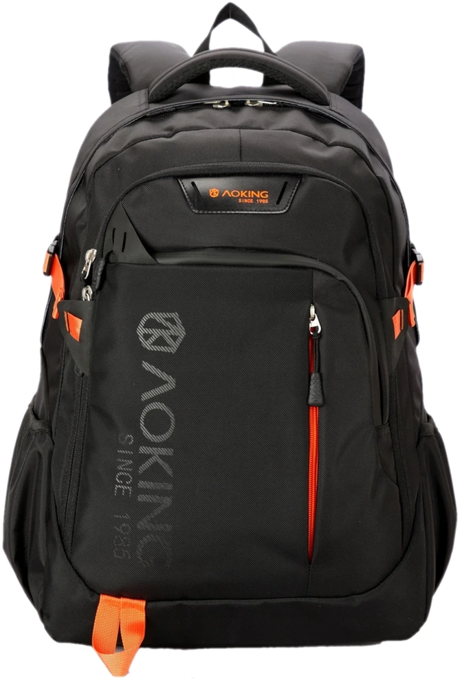 Aoking CITY SN57 nešiojamojo kompiuterio kuprinė 15,6" juoda/oranžinė