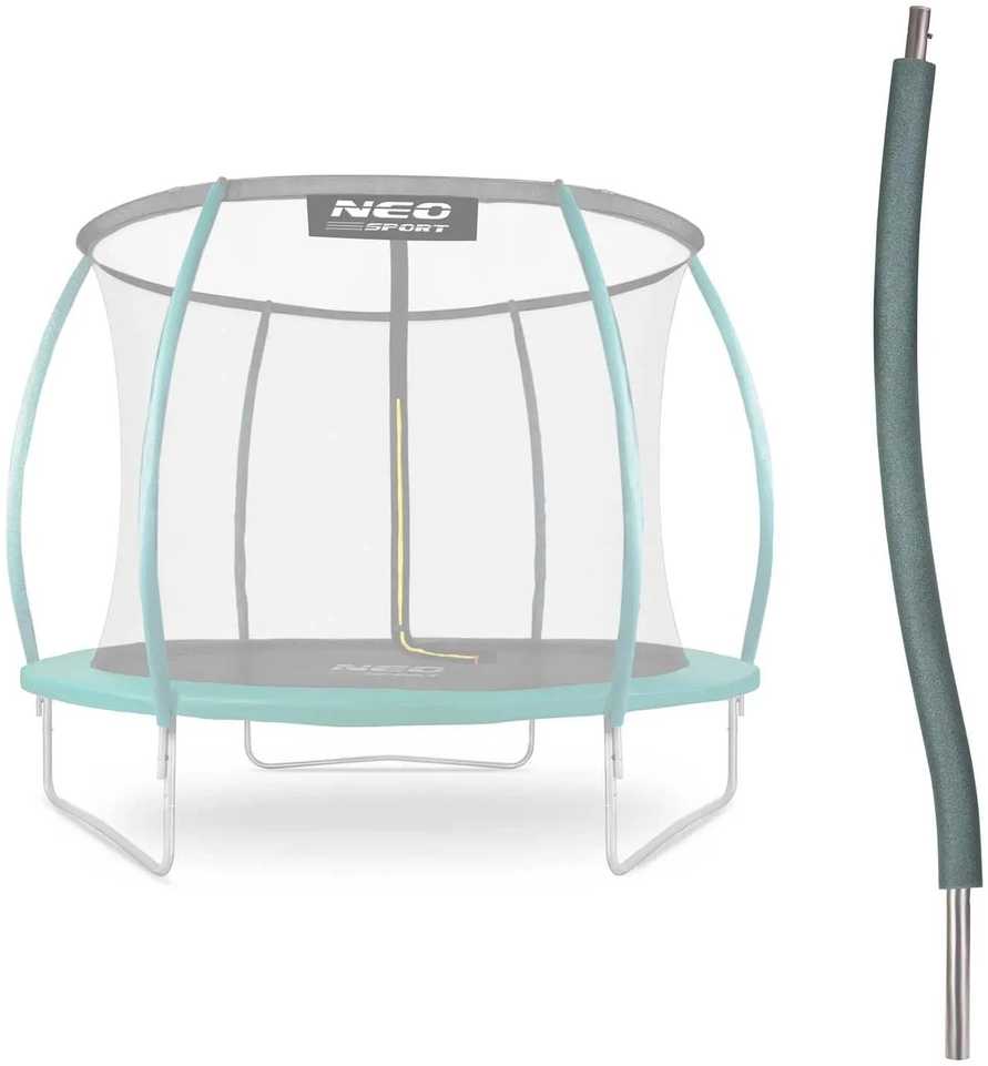 Apatinis stulpas C tipo batutui 8-14 pėdų, žalias Neo-Sport