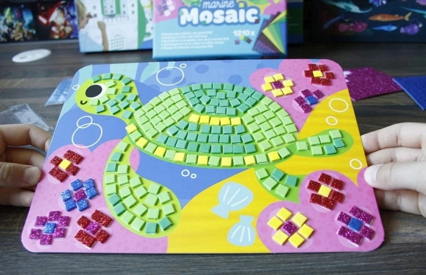 Apli Kids EVA porolono mozaika „Jūros pasaulis”