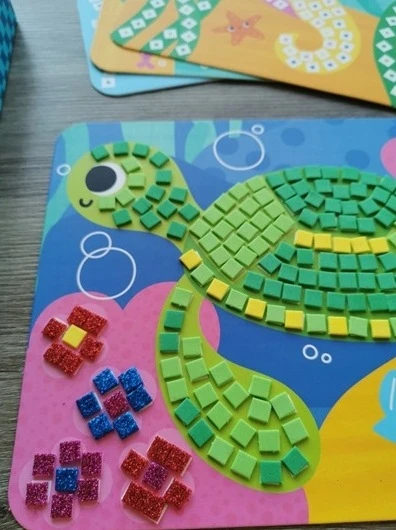 Apli Kids EVA porolono mozaika „Jūros pasaulis”