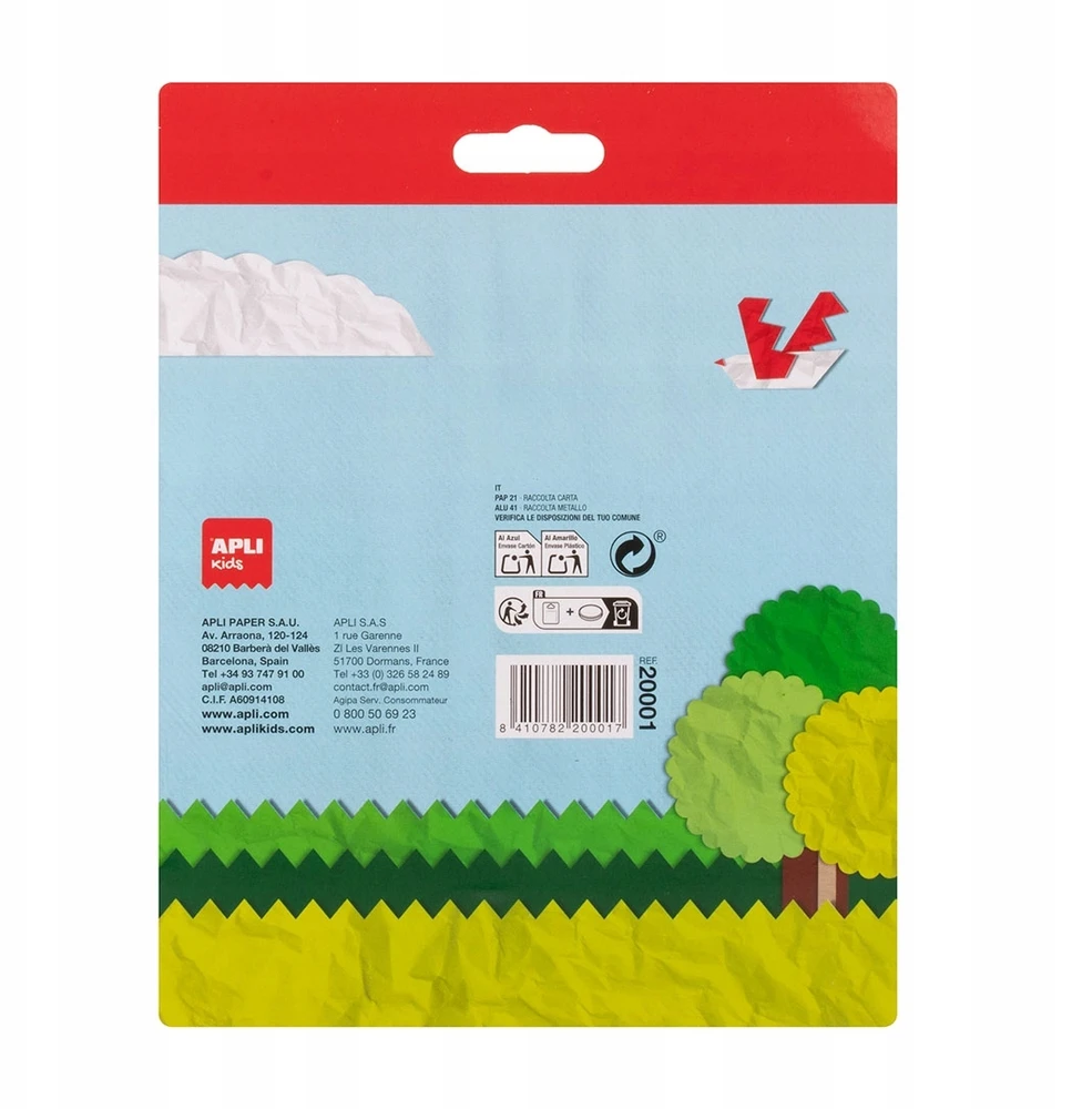Apli Kids Kūrybinių žirklių rinkinys - Dantyti, banginiai ir zigzag - 3 poros - Vaikams - 13,5 cm - Saugus - Nuo 4 metų - Kūrimo hobiai