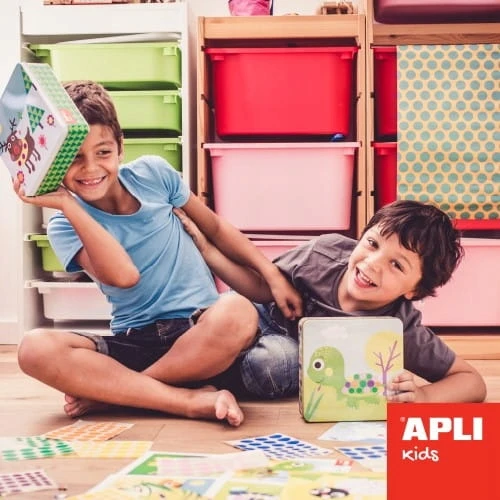 Apli Kids lipdukų žaidimas Žuvytės
