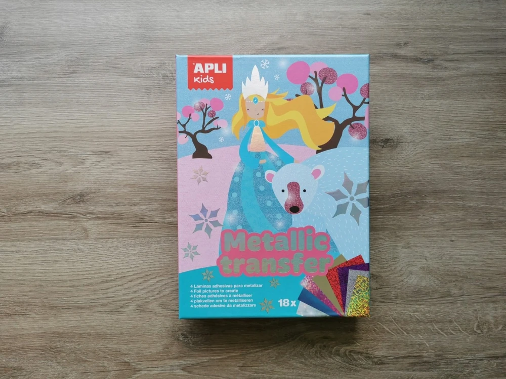 Apli Kids Princesses folijos lipdukų rinkinys