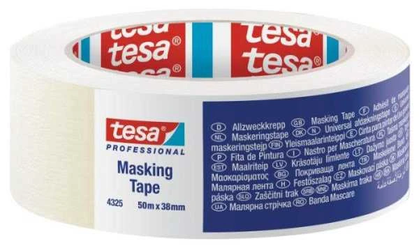 Apsauginė dažymo juosta TESA (balta) 50m x 50mm 04325-00004-01