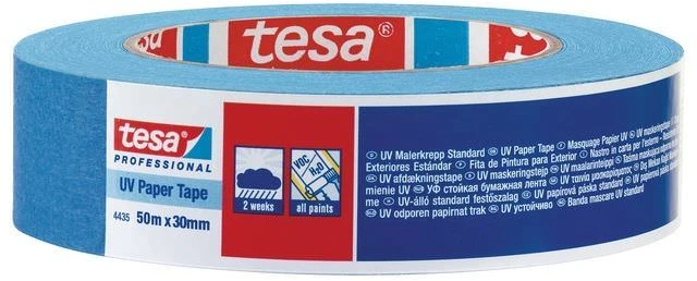Apsauginė dažymo juostas tesa lauko darbams 50mx50mm
