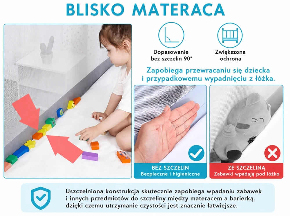 APSAUGINĖ LOVA STATINĖ KREIPIAMA LOVA SUlenkiama LOVA UŽRAKTA 150 CM