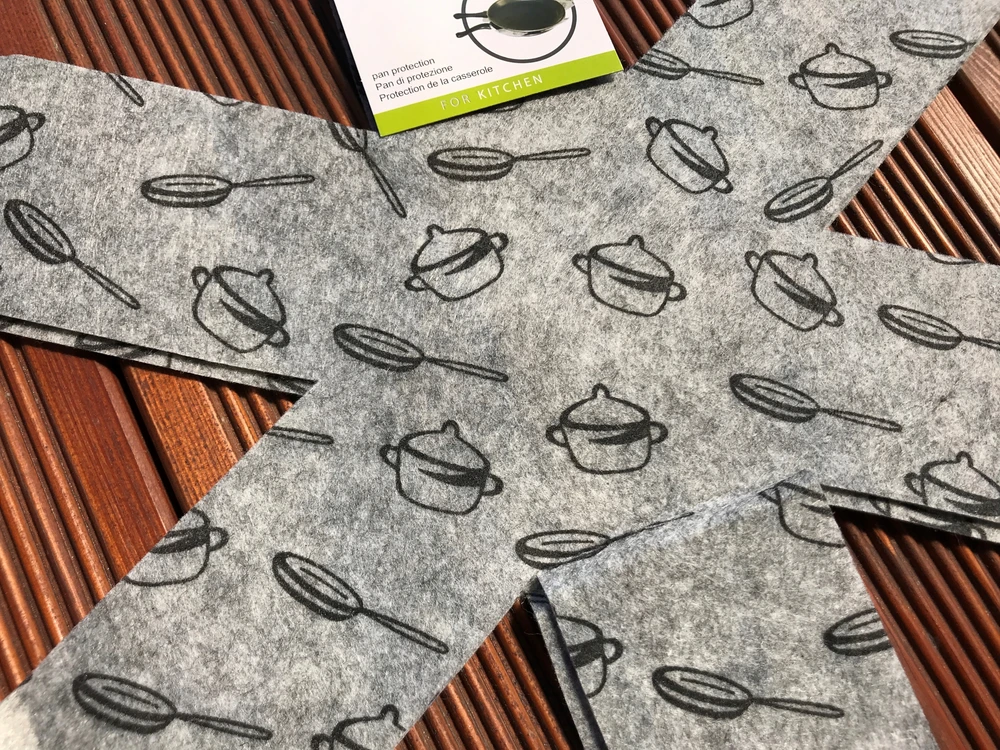 APSAUGINĖS PUODYNĖS 2 vnt OLDMAN VELTININKĖS 38cm