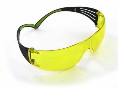 Apsauginiai akiniai 3M SecureFit 400 AS-AF geltoni