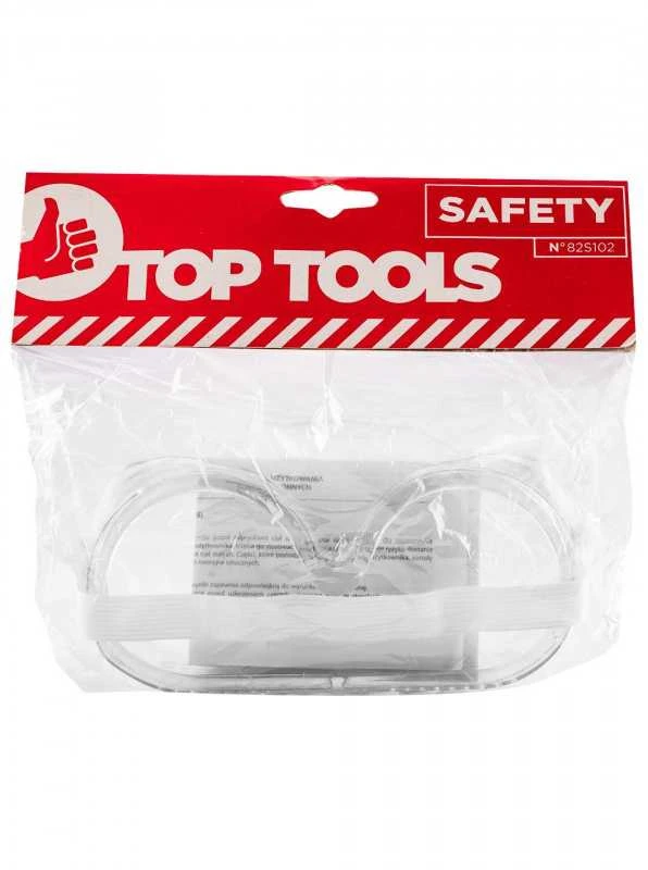 Apsauginiai akiniai TOP TOOLS 82S102 (balti)