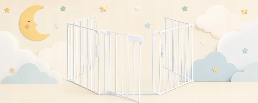 Apsauginiai varteliai Springos SG0016, 318 cm, 5 segmentai