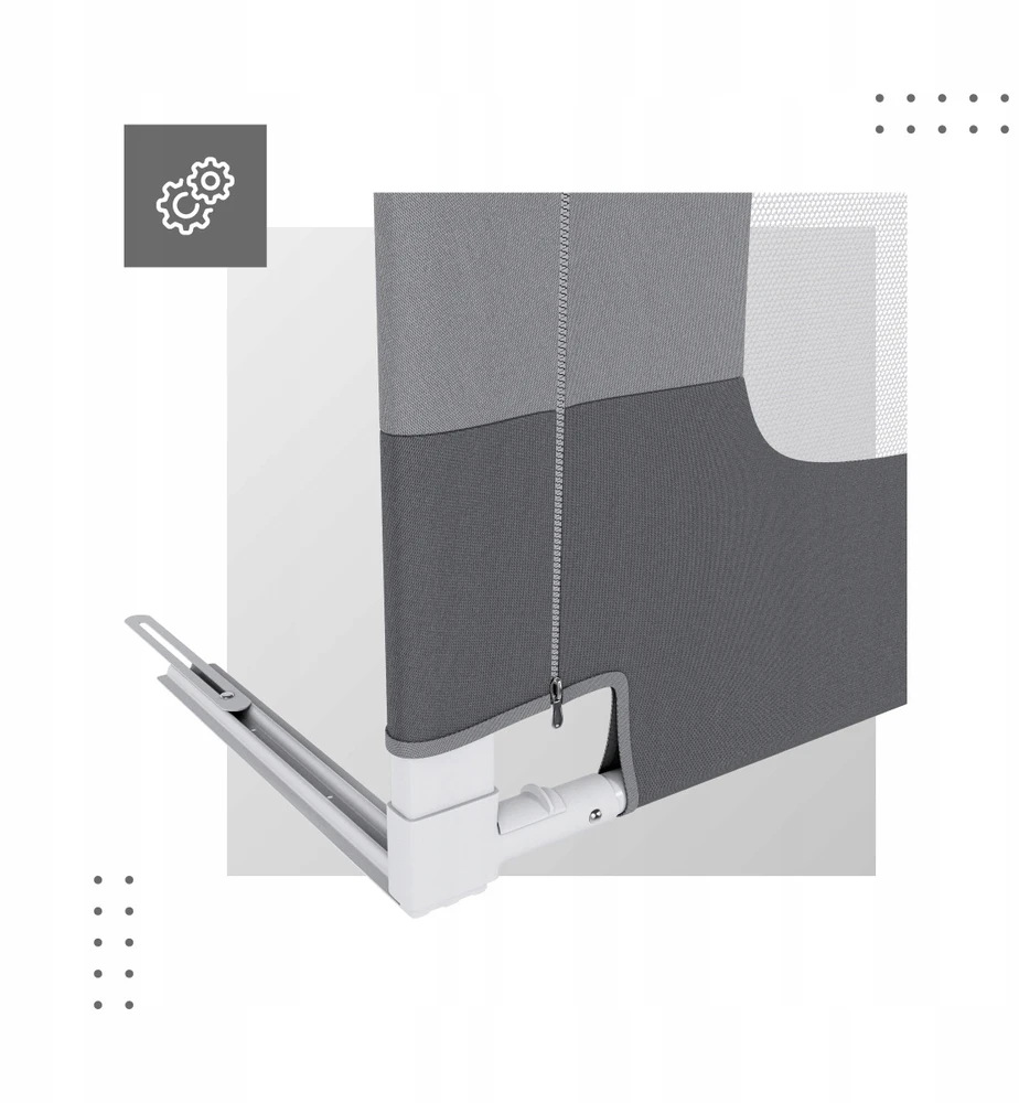 Barjeras lovai, lovos apsauga „TULANO Cover 48“, 180 cm