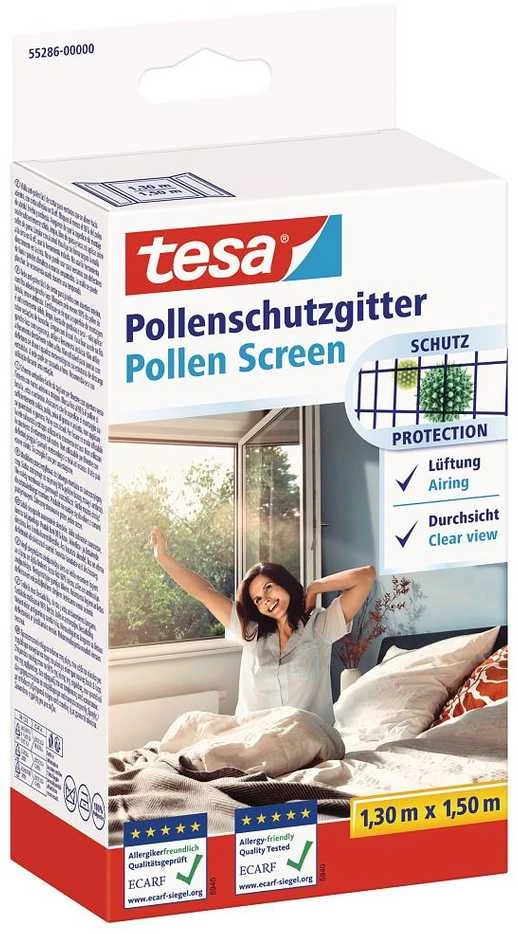 TESA ANTIALERGIJOS EKRANAS Juodas 1,3m x 1,5m