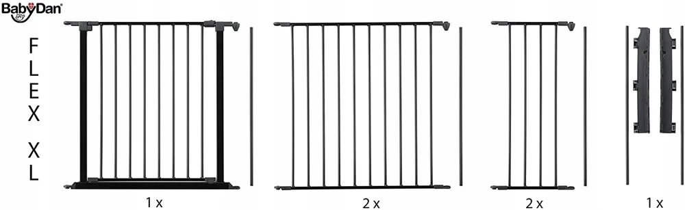 Apsauginių vertelių Prailginimas Baby Dan Goal,Flex m/l/xl 72 cm