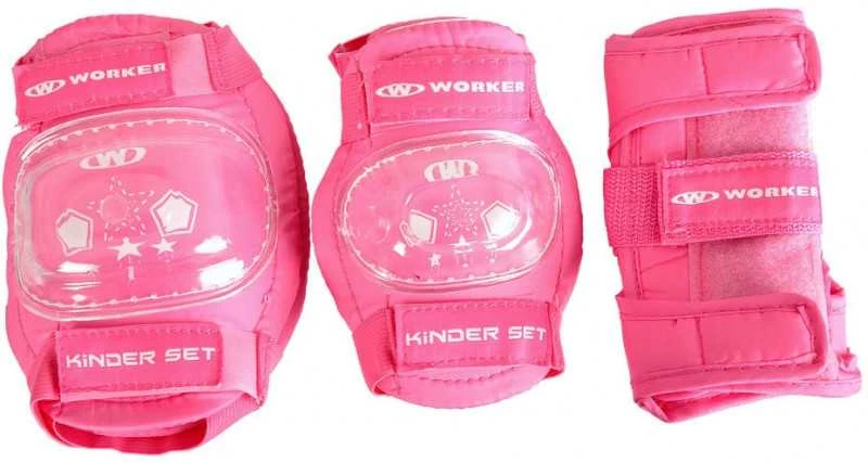 Apsaugų rinkinys Worker Kinder 6 vnt. - XS L