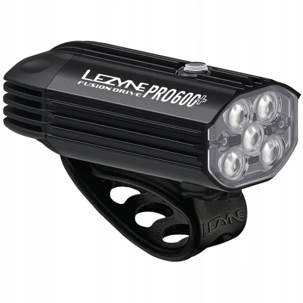 Apšvietimas - LEZYNE - Fusion Pro 600 + / Strip 300 + - 600 Liumenų Priekyje - 300 Liumenų Gale - Įkraunamas USB