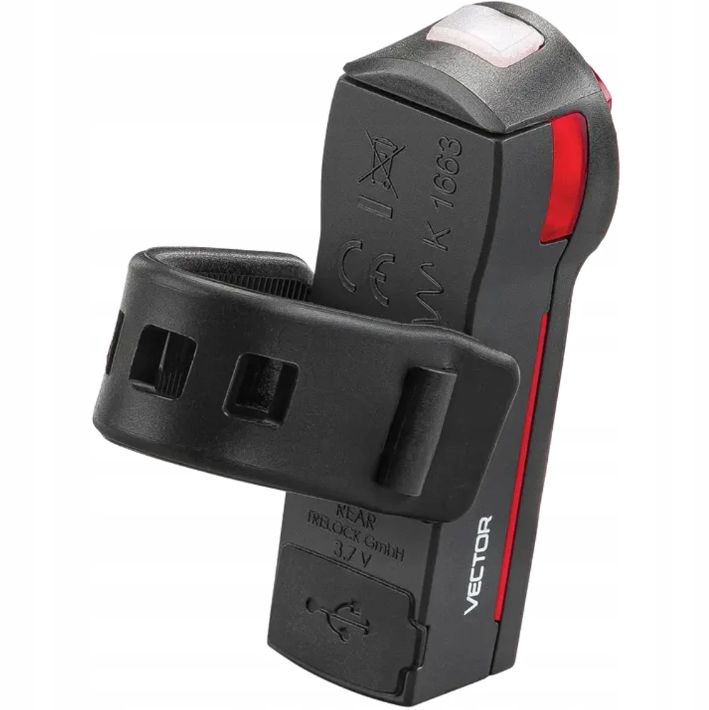 Apšvietimo rinkinys - TRELOCK - LS440 ir LS740 - 40Lux - Įkraunamas per USB - Unisex