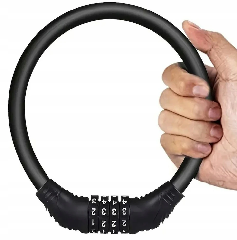 Aptel Užraktas dviračiui 38cm. su kodine spyna