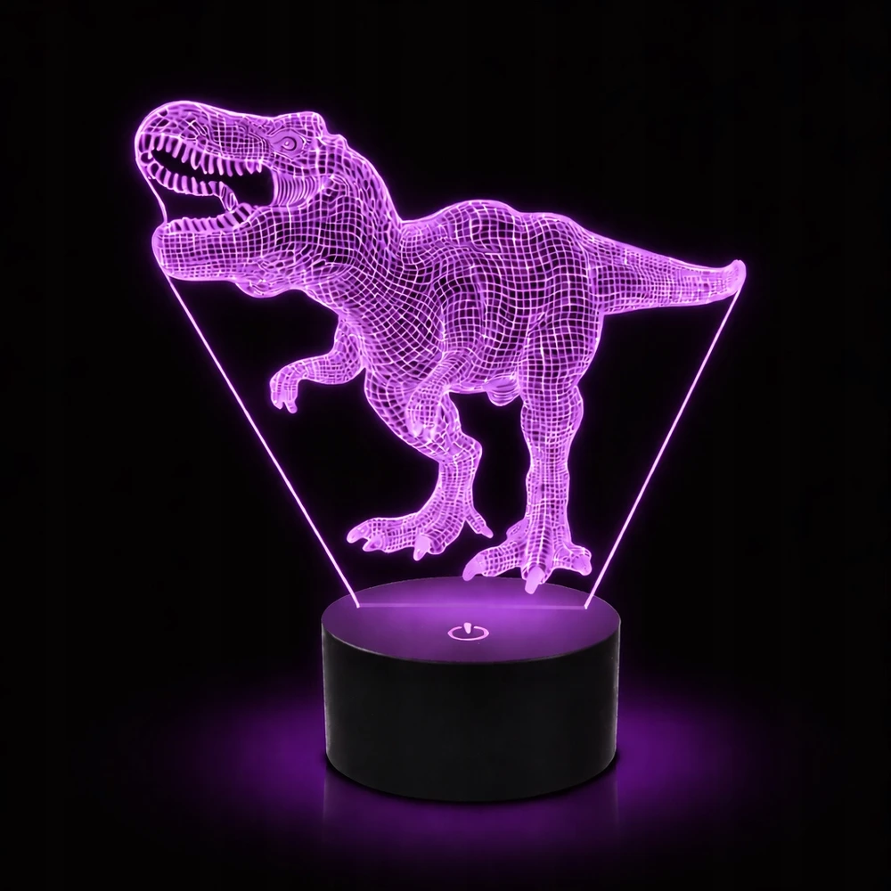 Aptel 3D Lempa Dinozauro formos