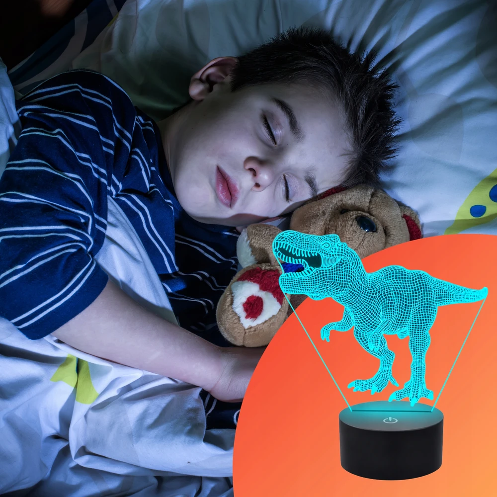 Aptel 3D Lempa Dinozauro formos
