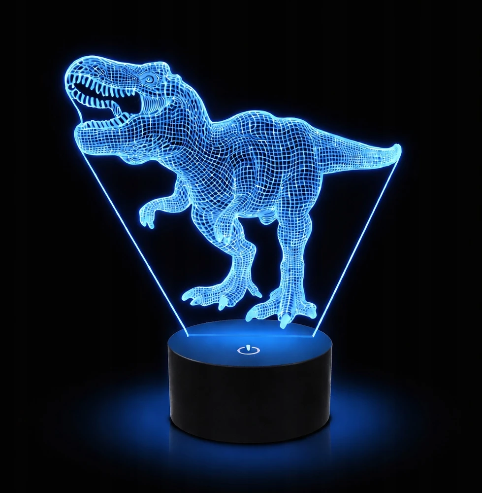 Aptel 3D Lempa Dinozauro formos