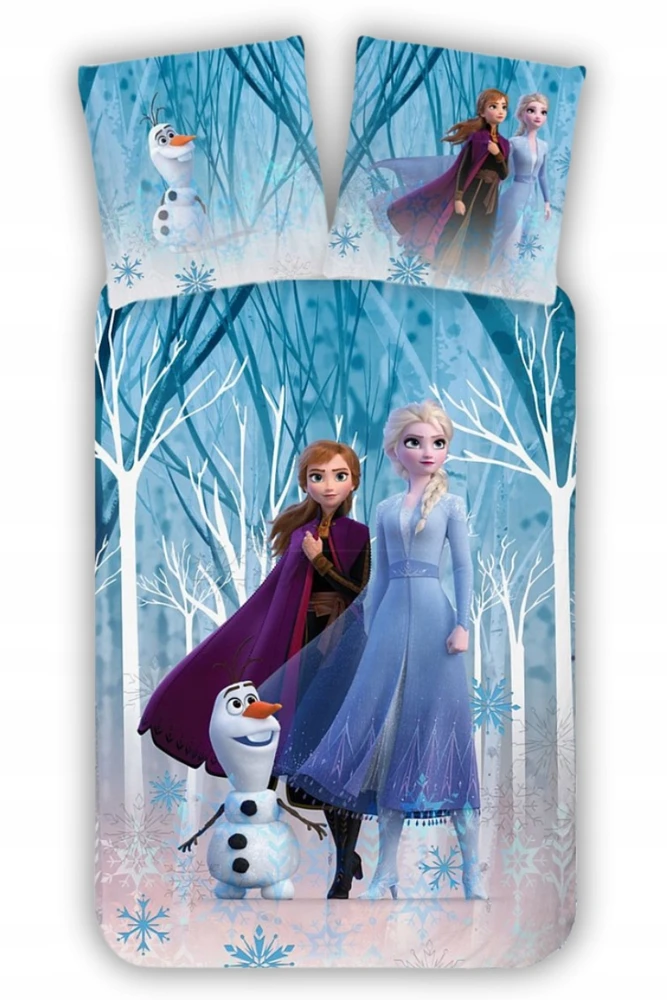 Aptex Frozen dvipusis patalynės komplektas Ledo šalis, 135×100 cm, 2 dalių