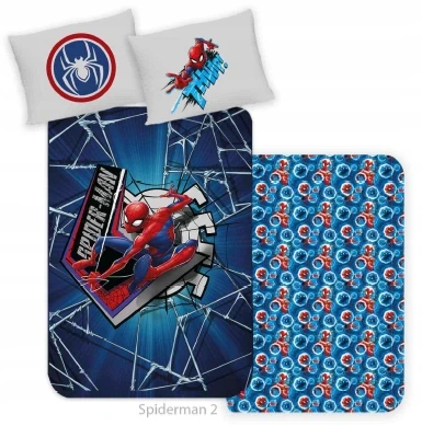 Aptex Spiderman Žmogus-voras patalynė 100x135 Žmogus-voras lovai