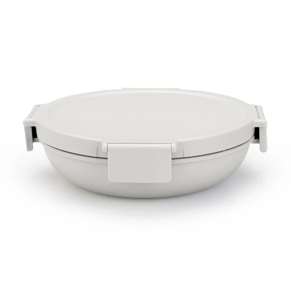 Apvalus maisto laikymo indelis BRABANTIA Make & Take, šv. pilkos sp., 1 l