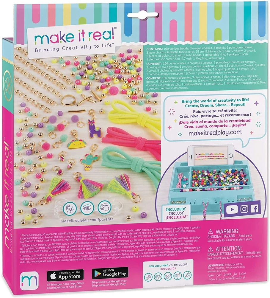 MAKE IT REAL Apyrankės su kristalais