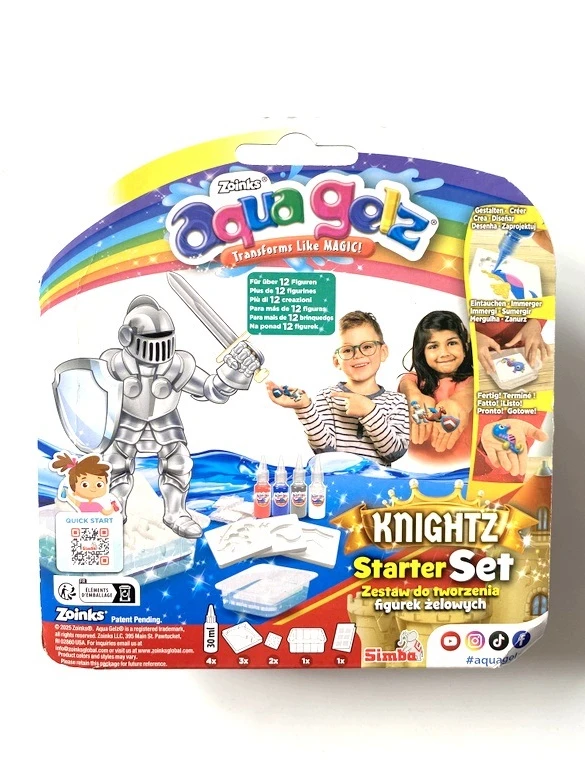AQUA GELZ CREATIVE SET GELS SIMBA KNIGHTS