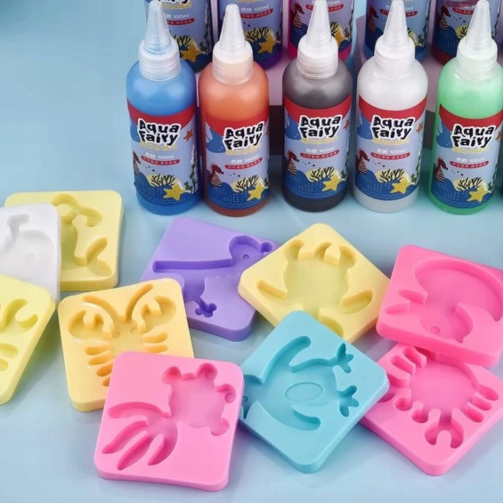 AQUA GELZ CREATIVE SET XXL 35 ELEMENTS 12 GEL + PRIEDAI DOVANA DIY