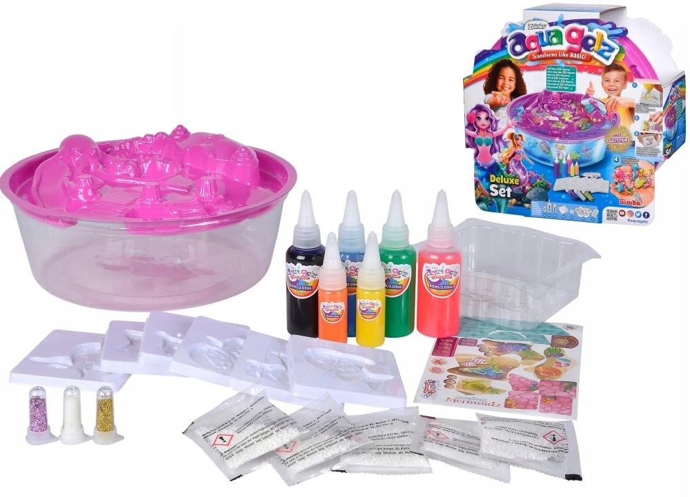 Kūrybinis rinkinys Aqua Gelz Simba magic mermaids