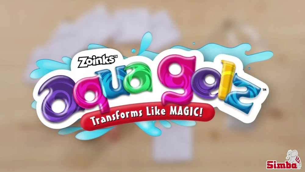 AQUA GELZ SIMBA COLOSSAL ACTIVITY RINKINYS PLAY GEL CREATIVE 3D FIGURINES