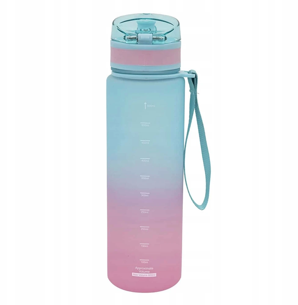 Gertuvė Astra Art Pap AQUA PURE BY ASTRA BUTELĖLIS 600ML Rožinis/MINT