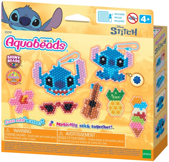 Epoch Rankdarbių rinkinys Aquabeads su Stitch figūrėlėmis